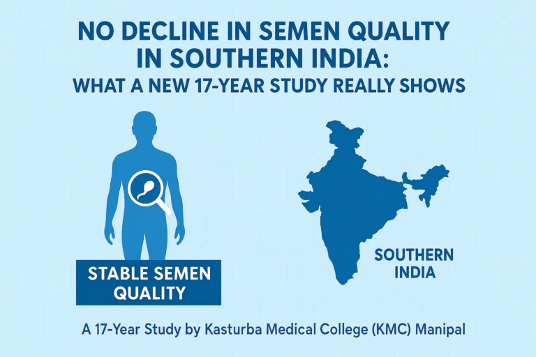 No Decline in Semen Quality in Southern India: What a New 17-Year Study Really Shows