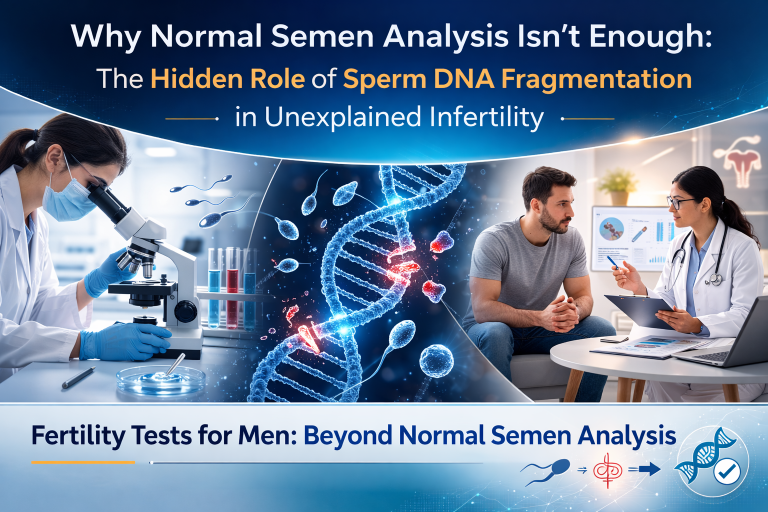 Why Normal Semen Analysis Isn’t Enough: The Hidden Role of Sperm DNA Fragmentation in Unexplained Infertility