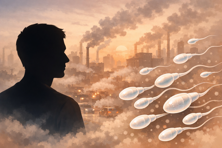 How India’s Urban Air Pollution Is Silently Damaging Sperm DNA – And What Men Can Do About It