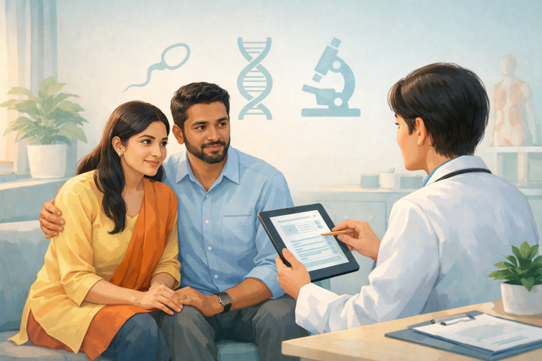 When Should Men Get Fertility Tests Done? A Practical Guide for Couples Trying to Conceive in India